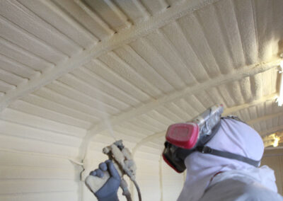 Spray Foam Insulation in Metal Buildings in Lee County Florida